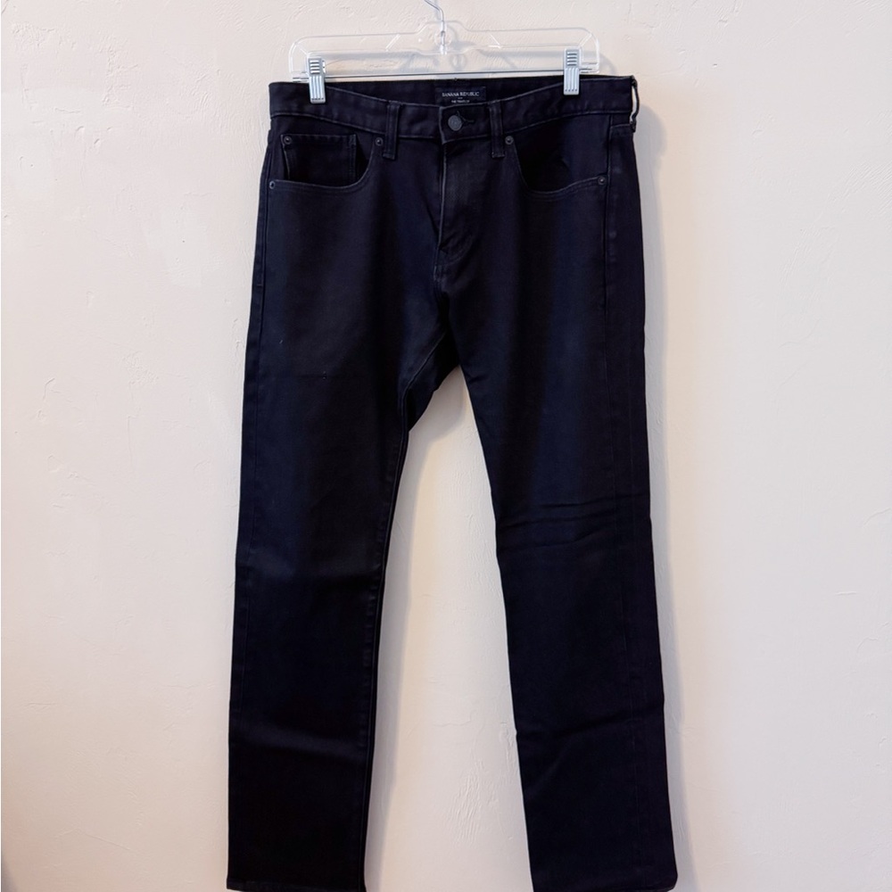 Banana Republic Men's Black Jeans, The Traveler